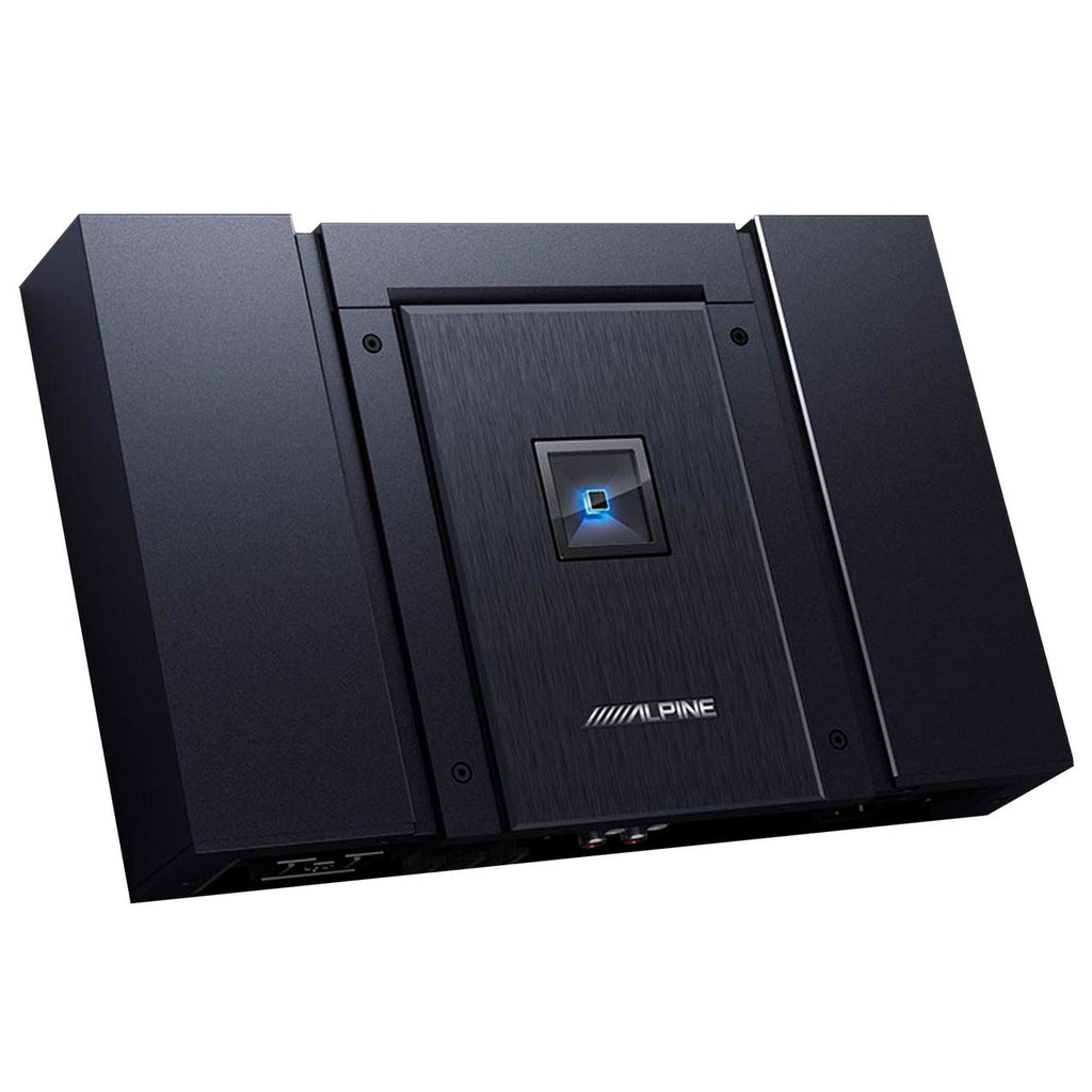 Alpine HDA-M80 Mono Subwoofer Amplifier 800W Bundle