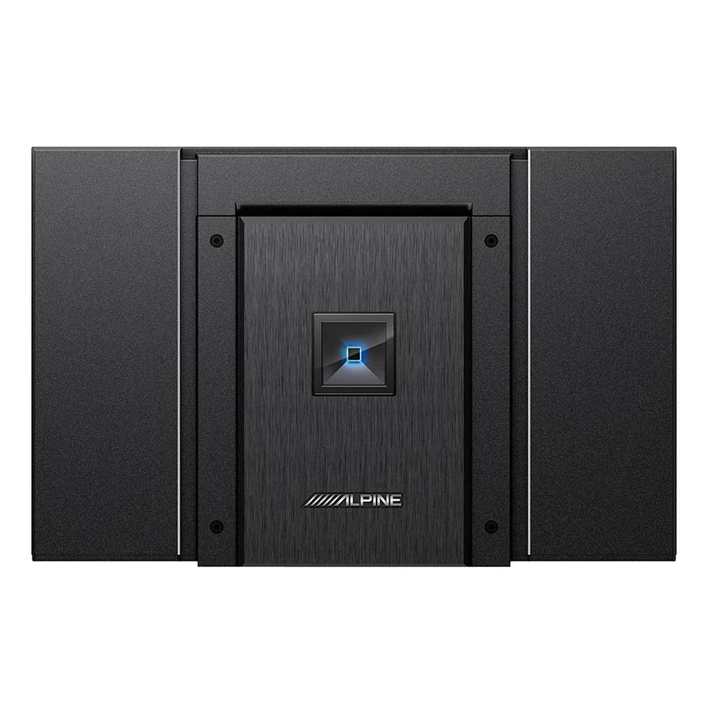 Alpine HDA-V90+RS-W10D4 Status Hi-Res 5-Channel Amplifier & 10-inch R-Series Shallow Subwoofer with Dual 4-Ohm Bundle