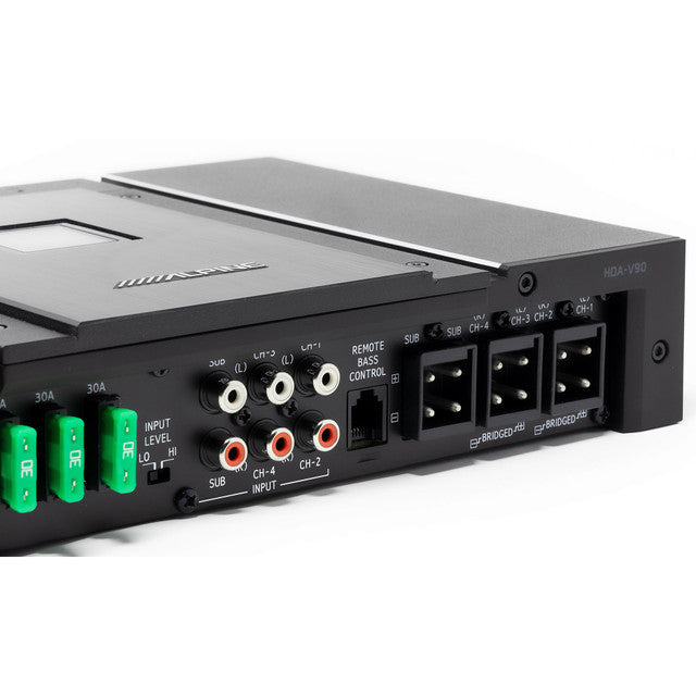 Alpine HDA-V90 5CH Amplifier 100W x 4 + 500W x 1