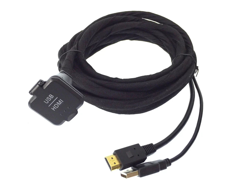 Alpine iLX-F509+KCU-315UH+HCE-C1100 Halo9 USB / HDMI Extension Cable with Back Up Camera