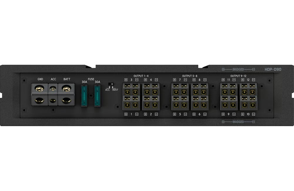 Alpine HDP-D90 Status 14-Channel Hi-Res Digital Sound Processor Amplifier