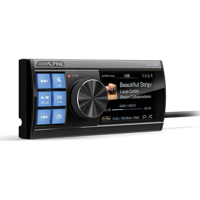 Alpine HDS-990 HDS-990 Single DIN Status Series Digital Media Receiver with Bluetooth