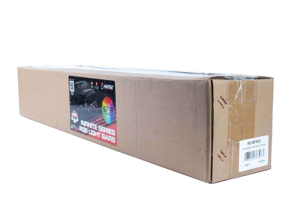 Heise HE-INFIN30 84W Universal 30" Infinite Series RGB Light Bar