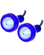 Charger l'image dans la galerie, Heise HE-SALPP Purple Accent Light with Silver Frame - .75 Inch, 3 Watt