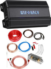 Charger l&#39;image dans la galerie, Hifonics ZD-1350.4D 1350 Watt RMS Class-D 4-Channel Car Amplifier + 0 Gauge Amp Kit