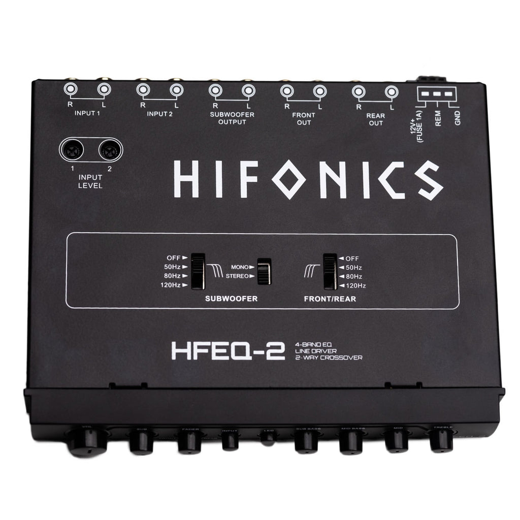 Hifonics HFEQ-2 4-Band Equalizer