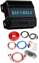 Charger l&#39;image dans la galerie, Hifonics ZD-750.4D 750 Watt RMS Zeus Delta Series Class-D 4-Channel Car Amplifier + 0 Gauge Amp Kit