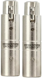 2 Hosa GLT-255 XLR Female to XLR Male Ground Lifter