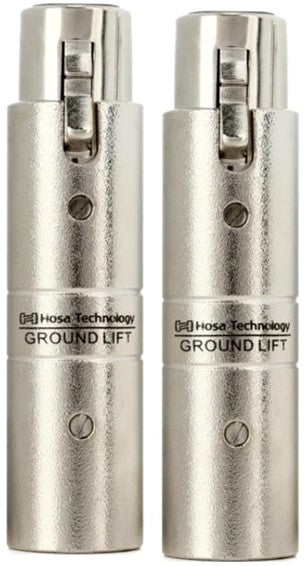 4 Hosa GLT-255 XLR Female to XLR Male Ground Lifter