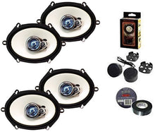 Charger l'image dans la galerie, 2 Pair Absolute HQ573 5x7" 6x8" 3-Way 420W HQ Series Coaxial Car Speakers Bundle