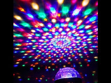 Charger l&#39;image dans la galerie, MR DJ SUPERDOME LED Crystal Magic Ball DJ Strobe Light 6 LED 6 Colors Sound Activated DMX512