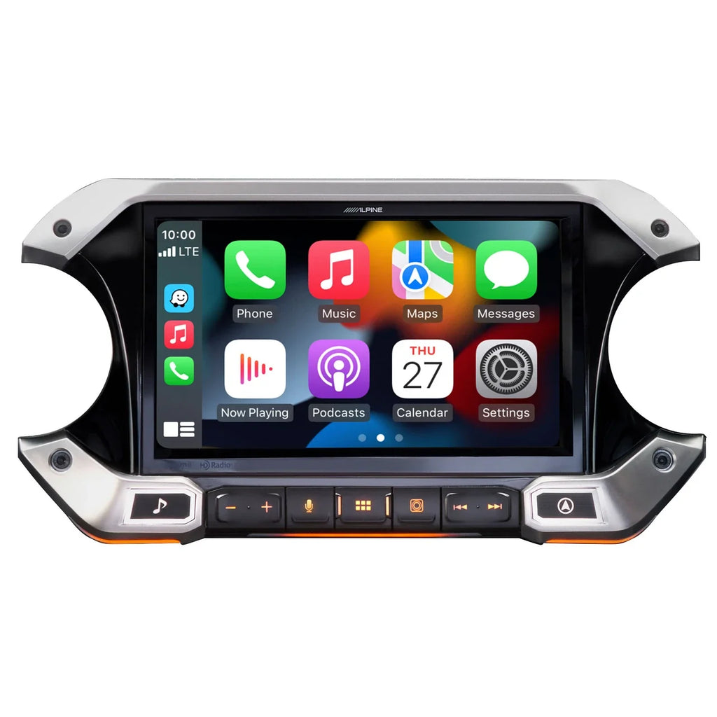 Alpine i509-WRA-JL SPV-10TW-WRA DVR-C320R Fit Wrangle JL Gladiator JT Bundle
