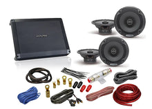 Load image into Gallery viewer, 2 Alpine S2-S65 6.5&quot; 480 Watt Car Audio Speakers+BBX-T600 2 Channel Amplifier + Absolute KIT4 4G Amp Kit