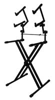 Charger l'image dans la galerie, Yorkville IKS-90 Heavy Duty Deluxe Three Tier Keyboard Stand