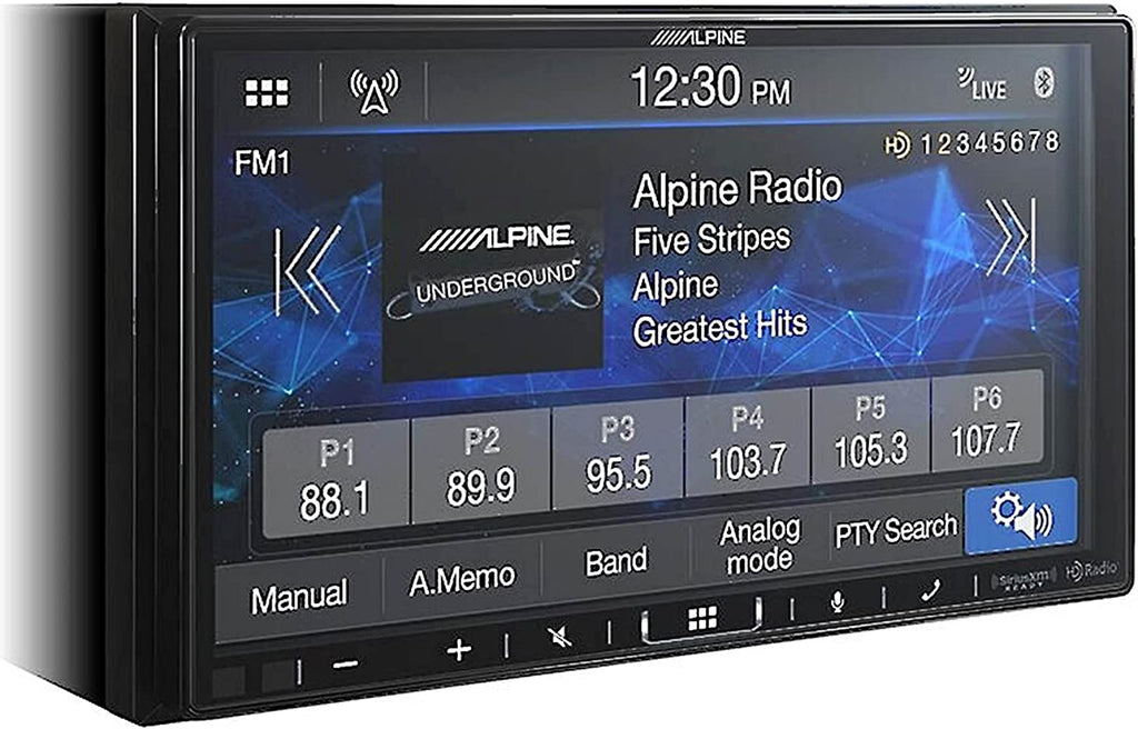 Alpine ILX-407 7" Multimedia Receiver & HCE-RCAM-WRA Spare Tire Backup Camera