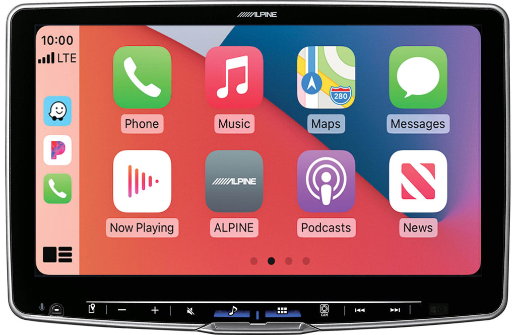 Alpine ILX-F511 Halo11 11" Multimedia Receiver +DVR-C310R Dash Camera +Bullet Camera