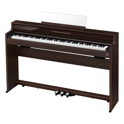 Casio APS450BN Celviano Digital Upright Piano - Brown