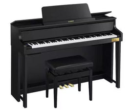 Casio GP310BK Celviano Grand Hybrid Piano with Bench - Black Finish