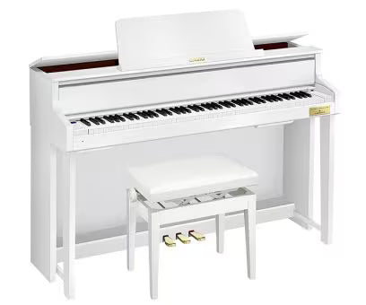 Casio GP-310WE Celviano Grand Hybrid Piano with Bench - White FInish