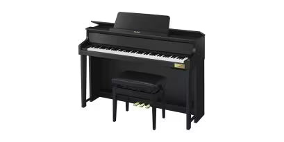 Casio GP310BK Celviano Grand Hybrid Piano with Bench - Black Finish