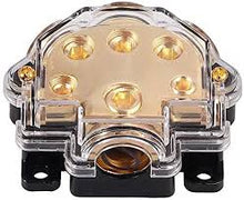 Load image into Gallery viewer, Absolute PD-150G 0-2-4 Gauge 1 in 5 Ways Out Power Splitter Distribution Block