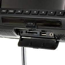 Load image into Gallery viewer, 2 Power Acoustik HDVD-71CC Universal Replacement Headrest w/ DVD Player &amp; 7” LCD