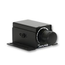 Alpine S2-A120M Class-D Mono Subwoofer Amplifier 1200W + Bass Control Knob