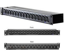 Charger l&#39;image dans la galerie, ART P16 Rackmount Balanced XLR Patch Bay