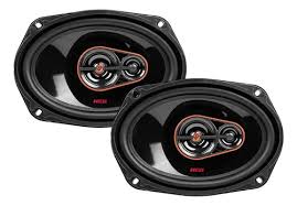 Cerwin Vega 6x9" 420W Rear & 6x8" 360W Front Speakers Fit 98-11 Ford Crown Victoria + Electrical Tape