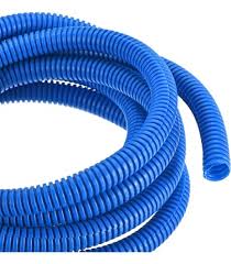 DC Sound 3/4" 19mm 100' Blue Split Wire Loom Cable Sleeves Conduit Protective Tubing