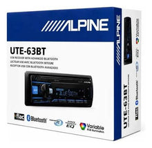 Charger l'image dans la galerie, Alpine UTE-63BT In-Dash Digital Media Receiver Bluetooth + KIT10 Installation AMP Kit