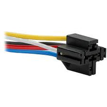 Load image into Gallery viewer, 2 Absolute USA 5-Pin 12 VDC Interlocking Relay Socket with 6-Inch Lead