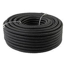 Charger l&#39;image dans la galerie, SLT14-10 10 FT 1/4&quot; INCH Split Loom Tubing Wire Conduit Hose Cover Auto Home Marine Black