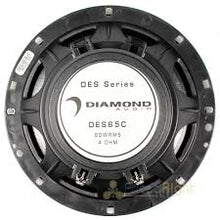 Charger l'image dans la galerie, Diamond Audio DES65C 6.5" 2-Way Component System 25mm Aluminum Dome Tweeter