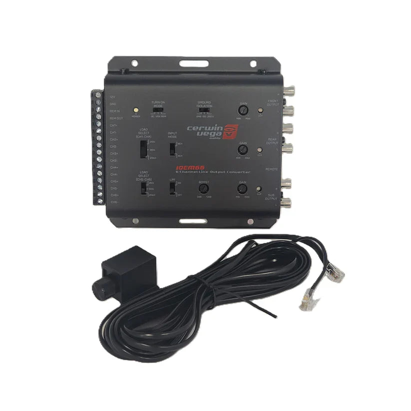 Cerwin Vega IOEM66 6 IN / 6 OUT Line Output Converter