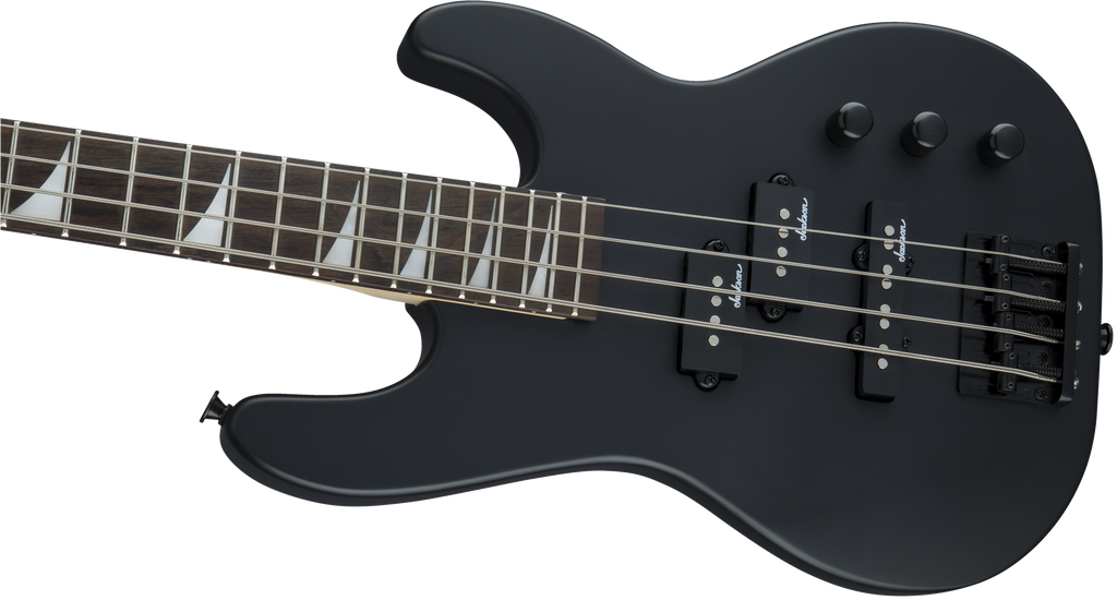 Jackson JS Series Concert Bass Minion JS1X, Amaranth, Fingerboard, Saint Black