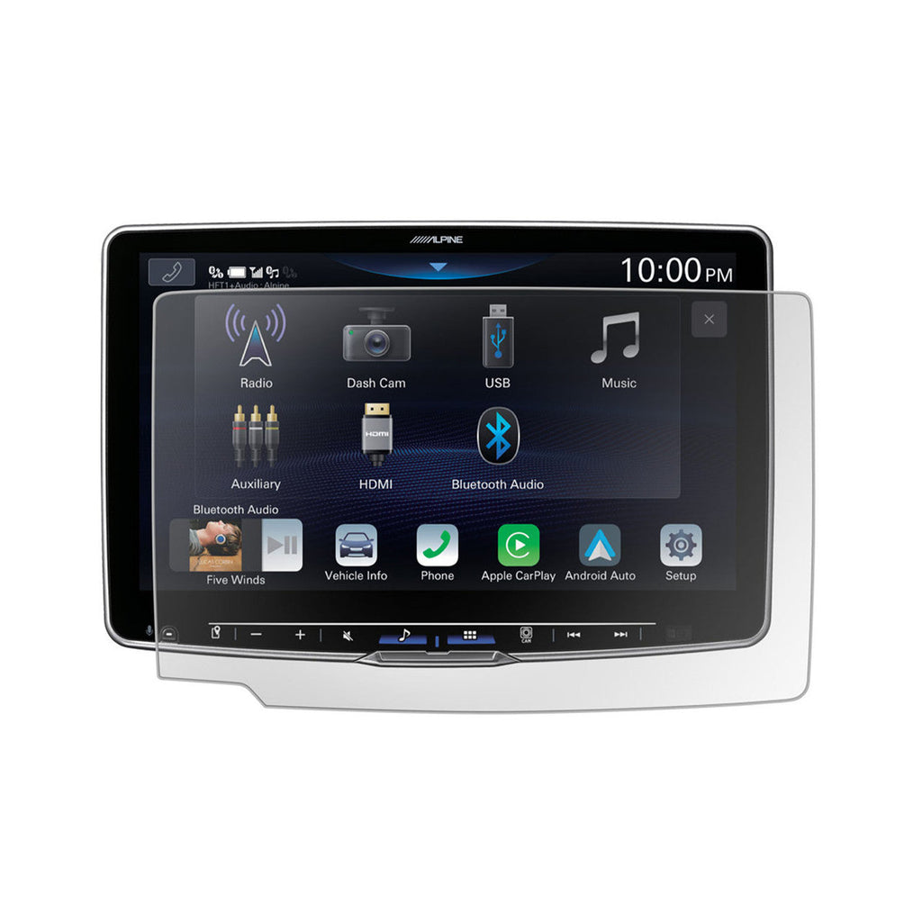 Alpine Halo11 iLX-F511 Digital multimedia receiver+Alpine KAE-HF11DA Anti-Reflective Screen Protector for iLX-F511