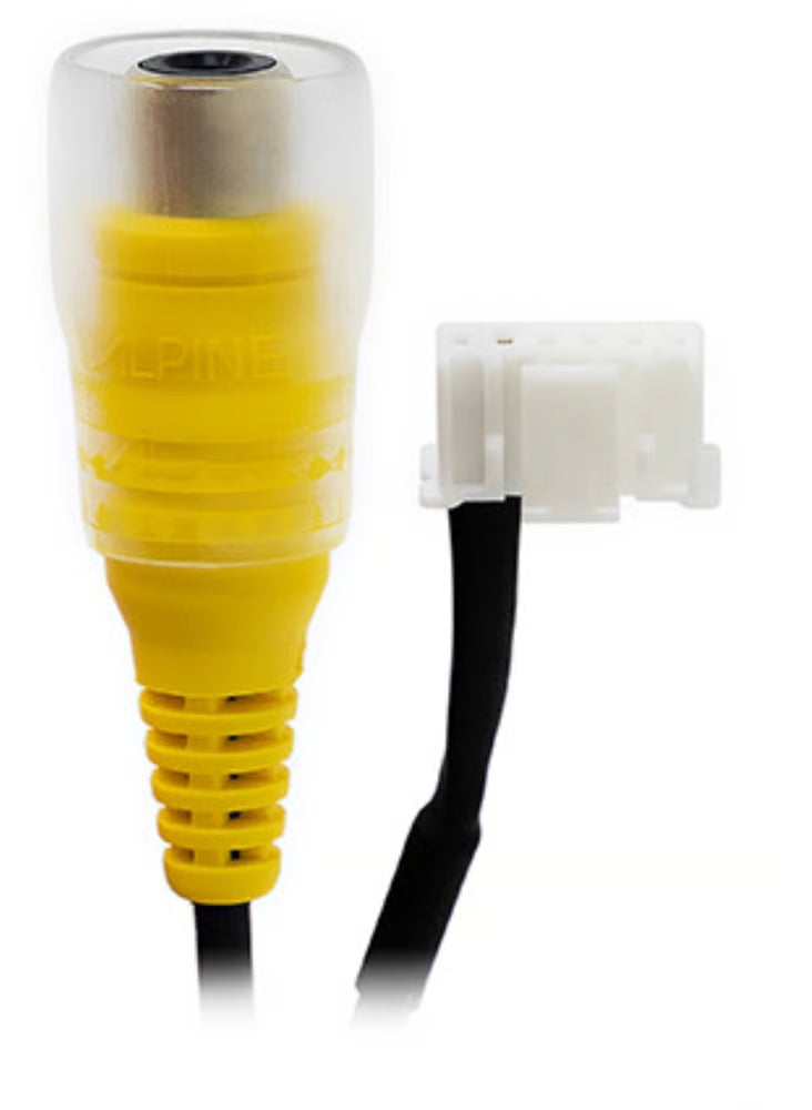 Alpine KCX-CAM1 Composite RCA Camera Adapter for Use with Select Alpine Car Stereos Bundle