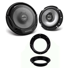 Load image into Gallery viewer, For Harley Davidson Touring Kenwood KFC-1665S 6.5” Speaker Package  &amp; American Terminal Speaker Adapter Install Kit Stereo Radio