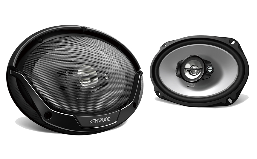 Kenwood KFC-1666S + KFC-6966S 300W 2-Way With 6.9" 400W 3-Way Coaxial Car Speakers Packages