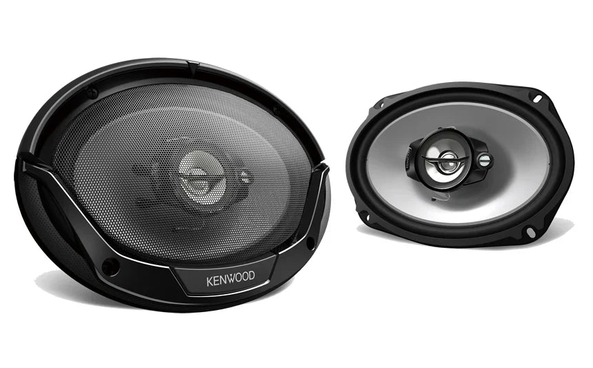 2 Kenwood KFC-6966S 6x9" 800W + KFC-1666S 6.5" 600W Car Audio Coaxial Speakers