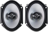 1 Pair Kenwood Car KFCC6866S 6x8