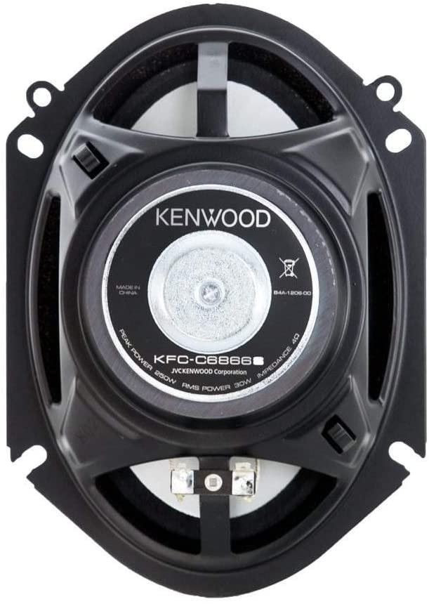 4 Kenwood Car KFCC6866S 6x8" 500 Watt 2-Way Car Audio Coaxial Speakers Stereo