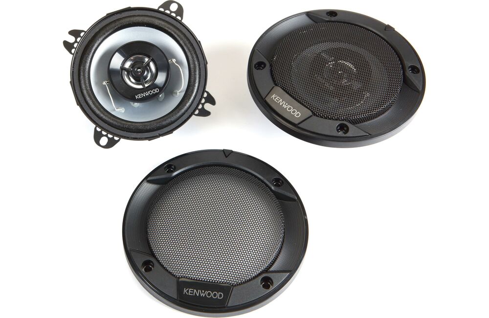 Kenwood KFC-1066S 440W Peak 4" Sport Series 2-Way Coaxial Car Speakers