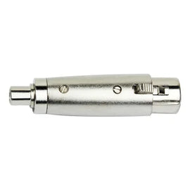 2 AT TRCAXLRF XLR Female to RCA Female Adapter Converter Gender Audio Coupler
