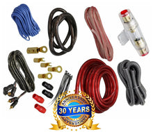 Load image into Gallery viewer, Truck 4 Gauge 2000W KIT4 Car Amplifier Complete Installation Amp Kit Power Wiring
