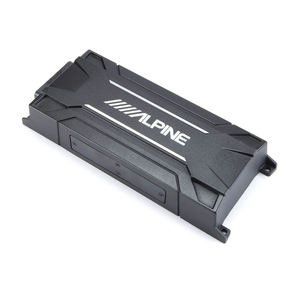 Alpine SPV-65RGB-CAN+KTA-30FW+UTE-73BT 6.5” Cage-Mounted Universal Weather-Resistant Coaxial RGB LED Speaker Pods with Amp & Source