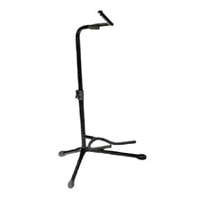 Charger l'image dans la galerie, Yorkville GS-204B Heavy Duty Single Guitar Stand With Non-slip Clutch - Black