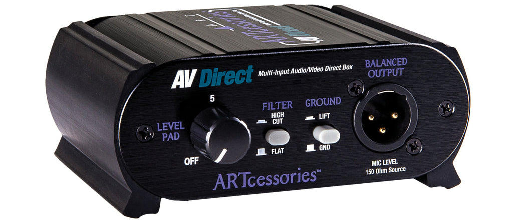ART AVDIBOX Multi-Input Direct Box