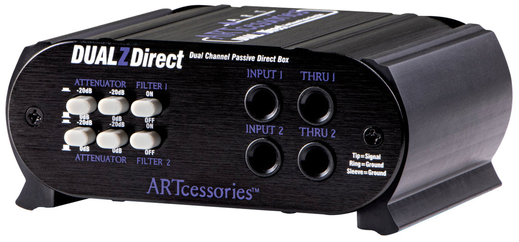 ART DUALZDIRECT 2-Channel Passive Direct Box
